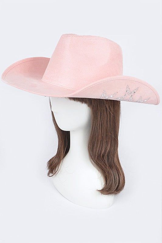 Cowboy Hat Sueded Studded For Everyday Outdoor Wear